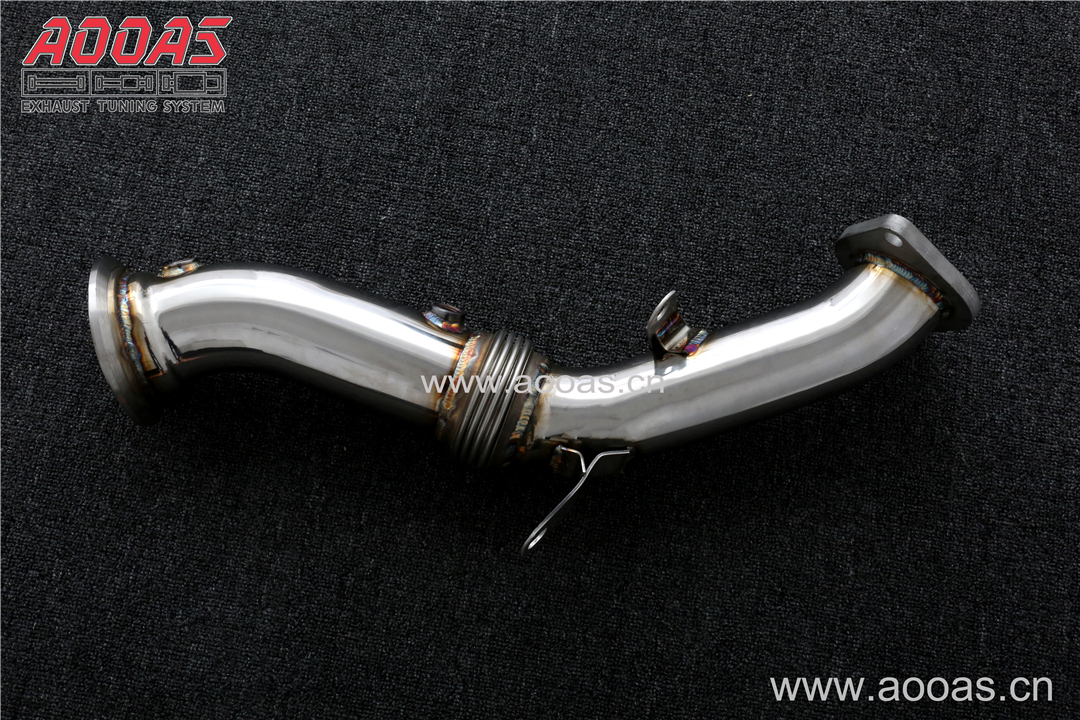 Cadillac CT6 2.0T All SS304 / Decat (Catless) Downpipe